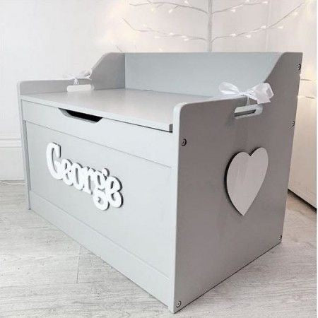 Personalized Toy Boxes Shop Luna Personalized Toy Storage Box