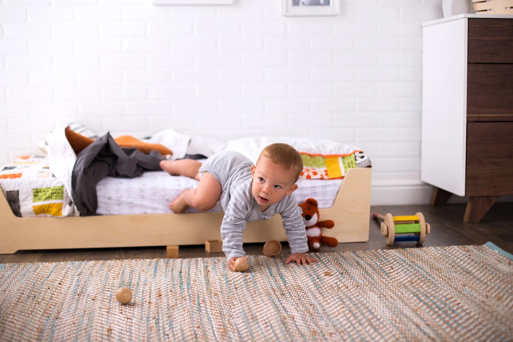 Montessori floor beds