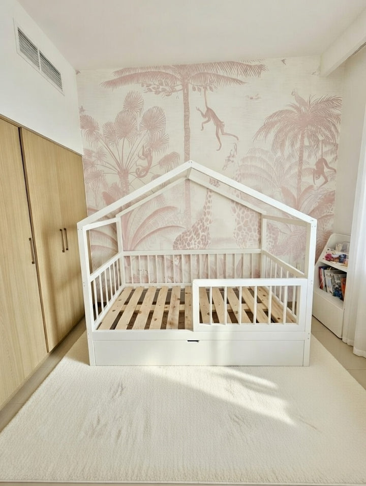 Hazel - Montessori Floor Bed with Trundle