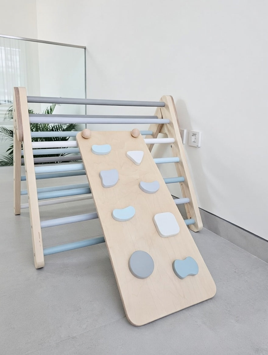 Montessori Pikler Triangle & Ramp