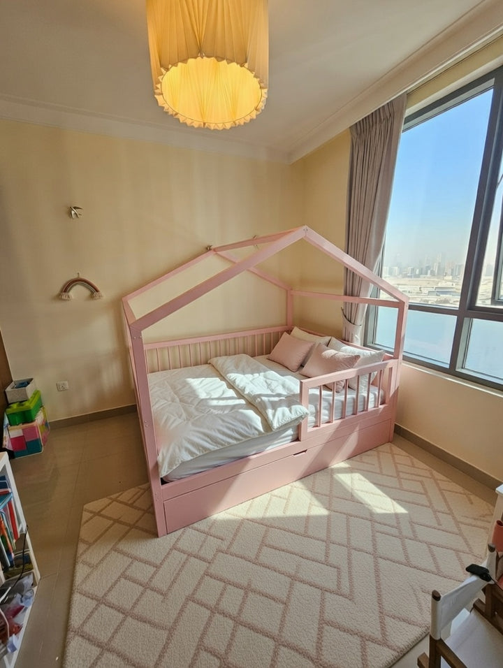 Hazel - Montessori Floor Bed with Trundle