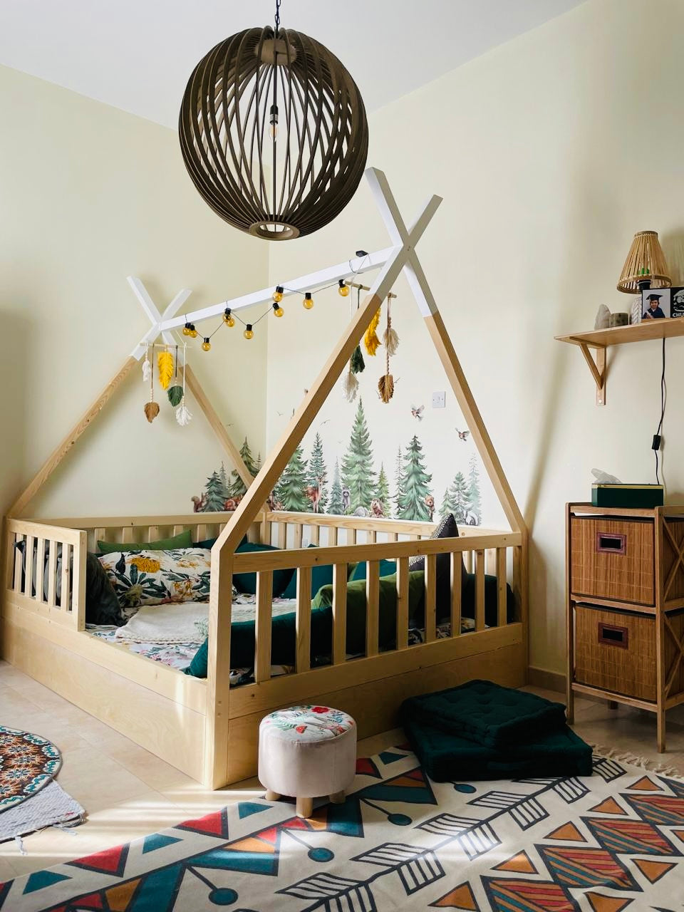 Gia- Teepee Floor Bed