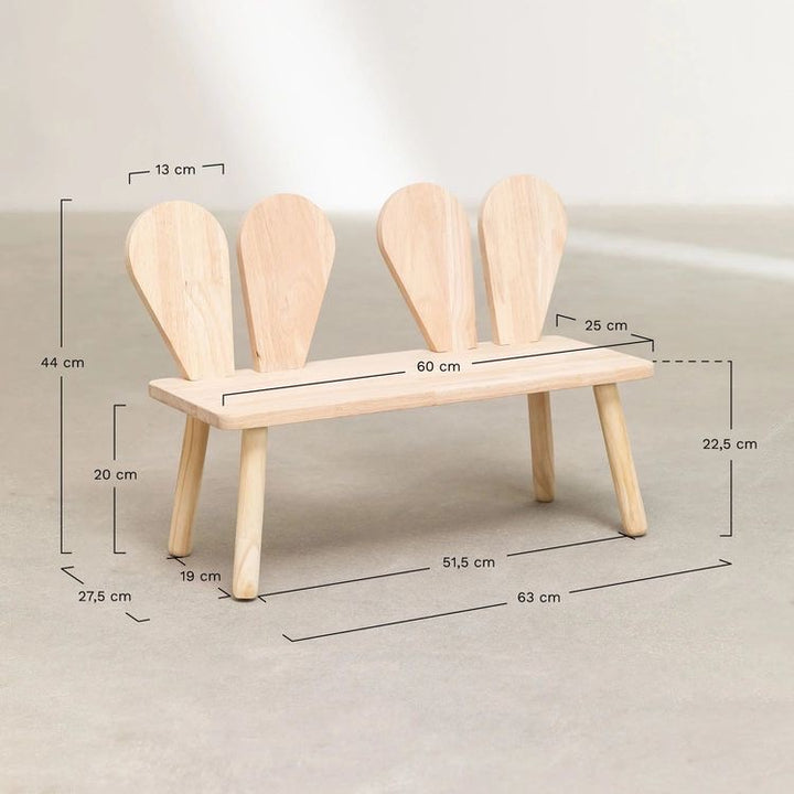 Bria - Bunny Toddler Bench