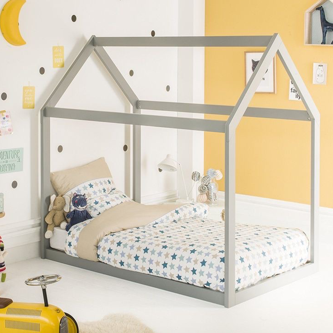 Noora - Montessori Toddler House Floor bed - No rails