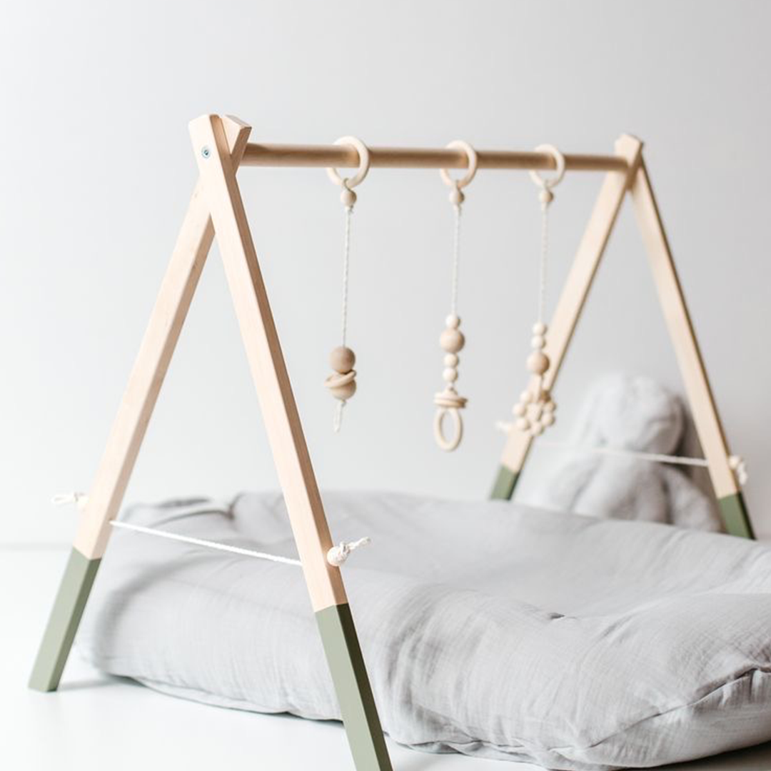 Wooden Montessori Baby Gym