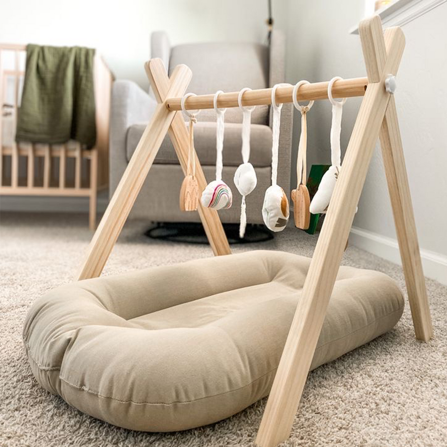 Shop Wooden Montessori Baby Gym in Dubai UAE CASA HQ
