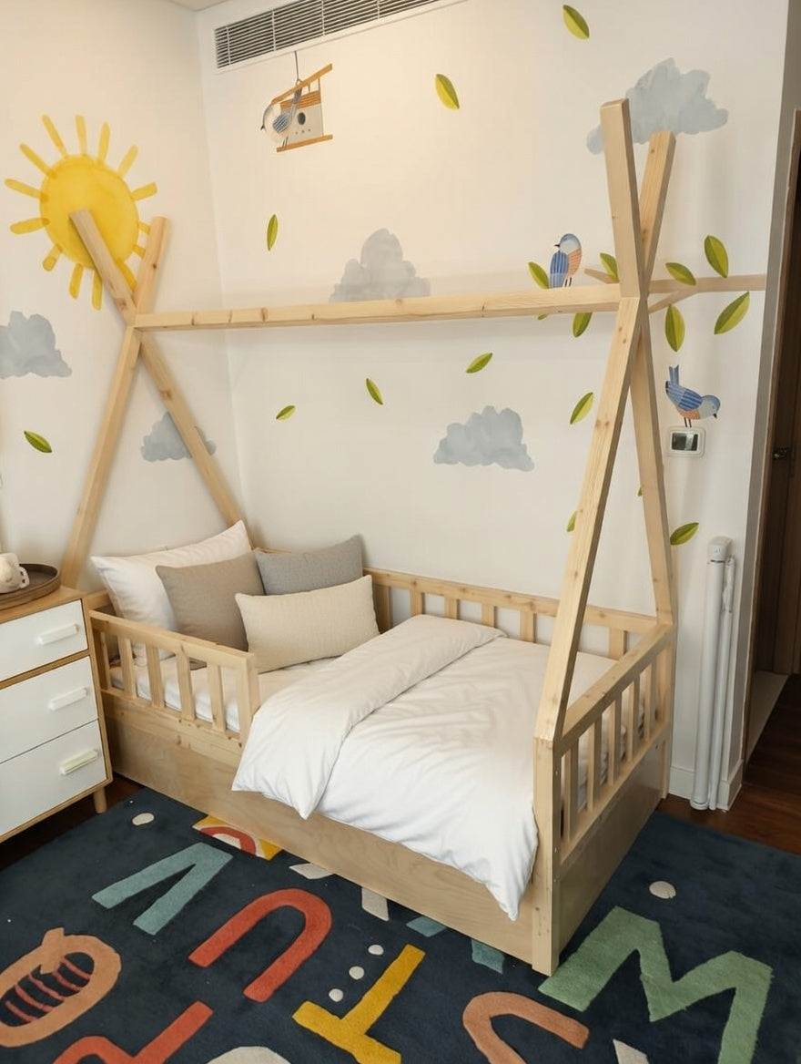 Gia- Teepee Floor Bed