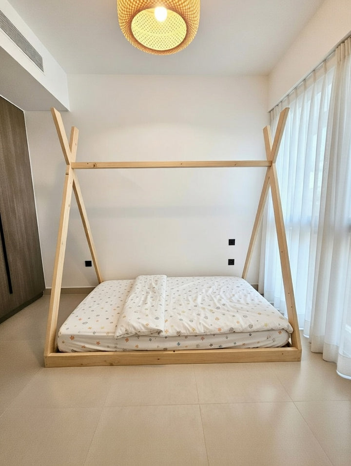Montessori Teepee Tent Floor Bed