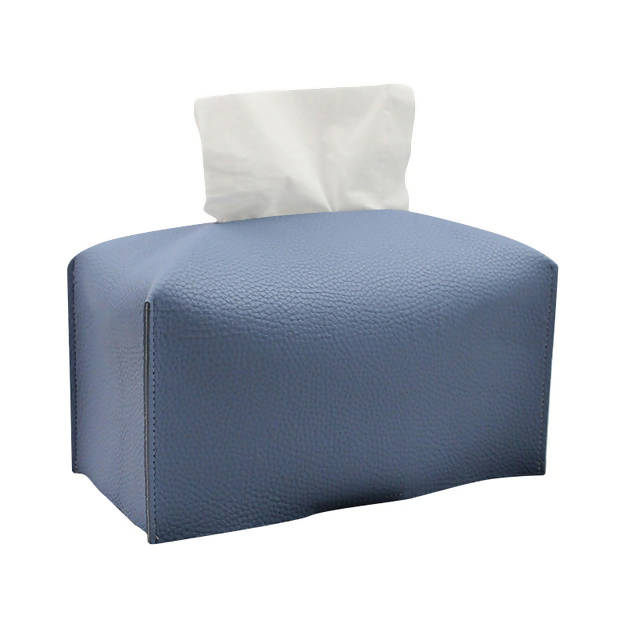 Bonded Leather Tissue Box Cover