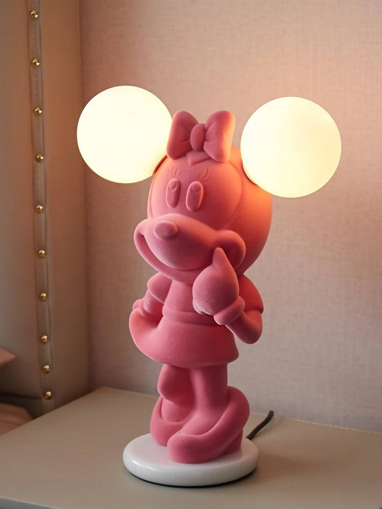 Minnie Cartoon Resin Table Lamp